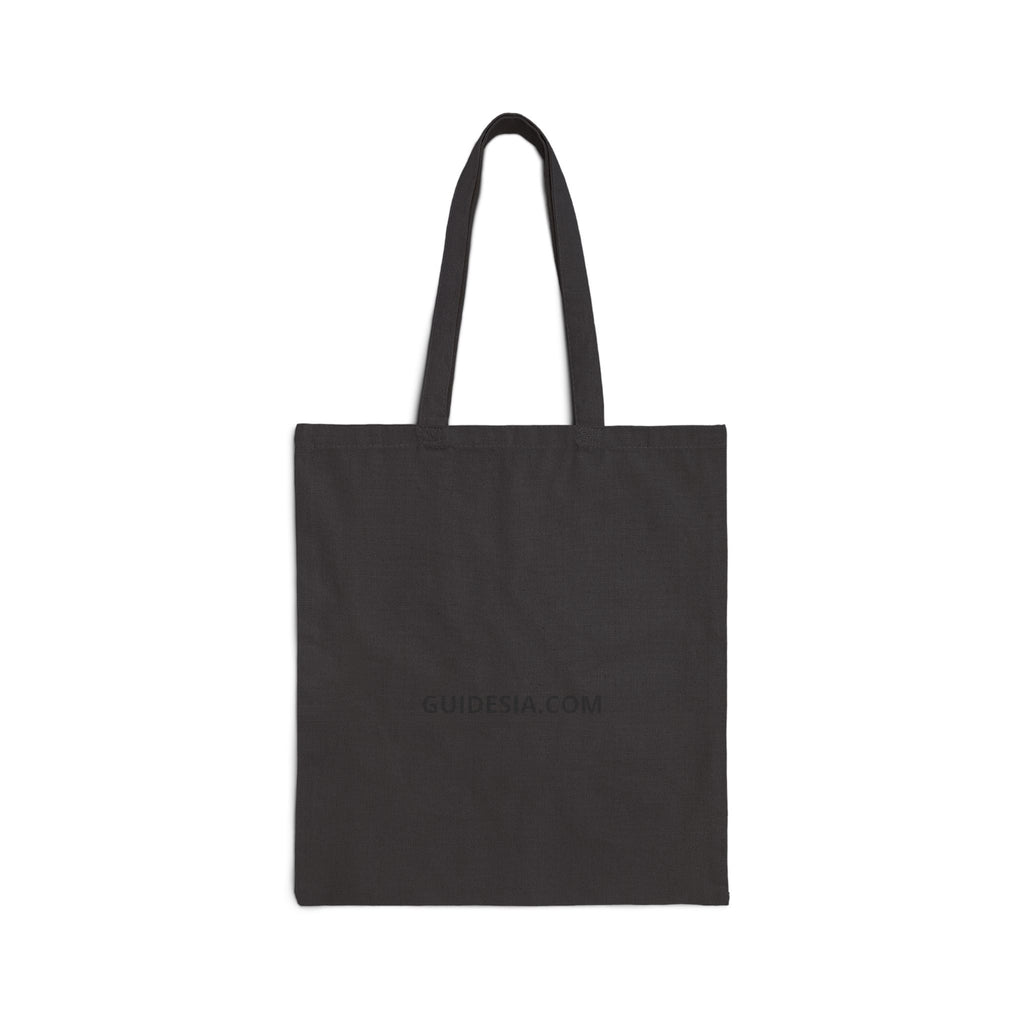 Guidesia.com Minimalist Cotton Canvas Tote Bag