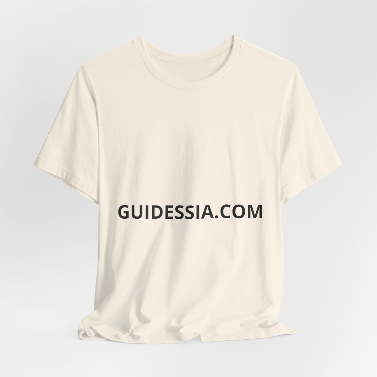 Guidesia.com Minimalist White T-Shirt