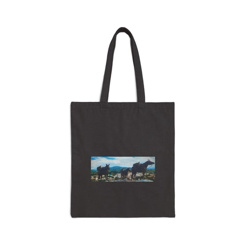 Horse Meadow Canvas Tote Bag