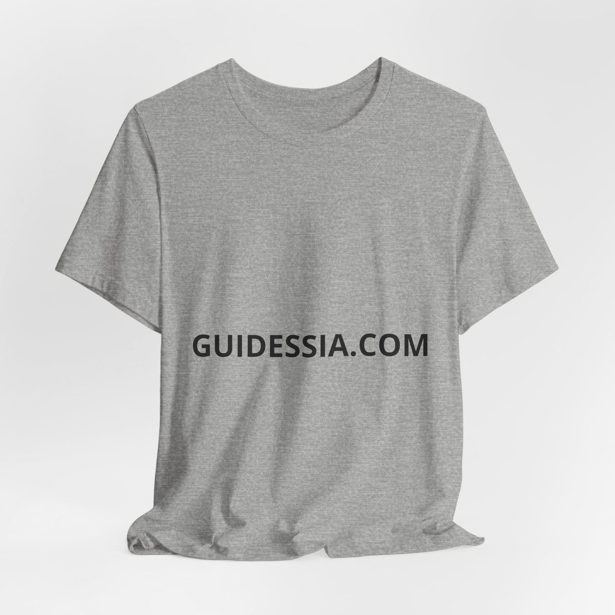 Guidesia.com Minimalist White T-Shirt