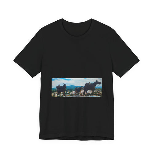 Wild Horse Herd Scenic Nature T-Shirt