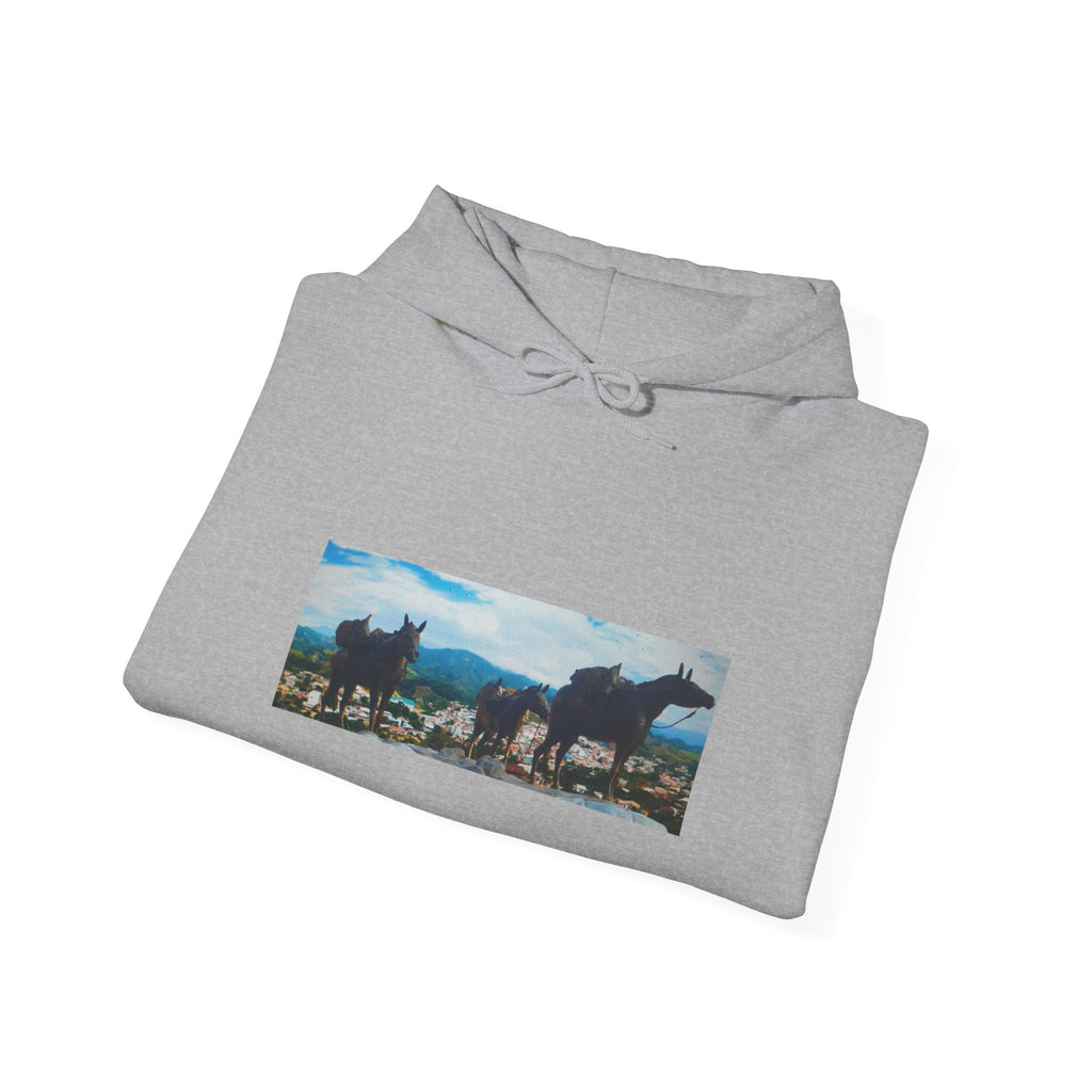 Wild Horses Scenic Landscape Hoodie